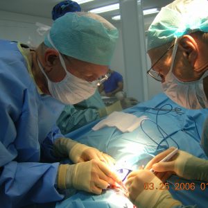 4. Col. Horvath assisting with surgery at Camp Bucca hospital 2006.